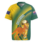 Australia Socceroos WC2026 Custom Rugby Jersey Golden Champions - Aussie Hoodie