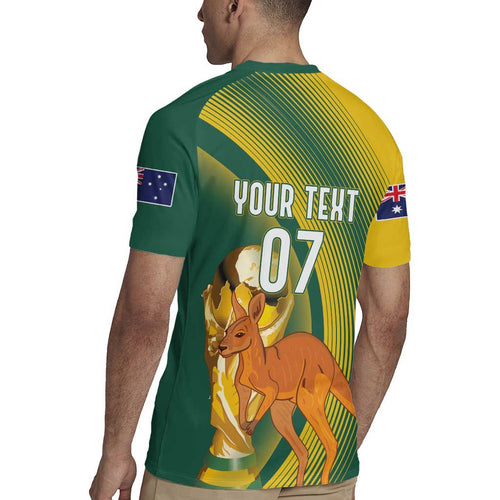 Australia Socceroos WC2026 Custom Rugby Jersey Golden Champions - Aussie Hoodie