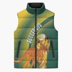 Australia Socceroos WC2026 Custom Sleeveless Puffer Jacket Golden Champions - Aussie Hoodie