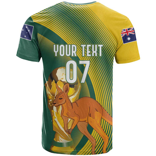 Australia Socceroos WC2026 Custom T Shirt Golden Champions - Aussie Hoodie