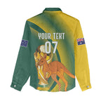 Australia Socceroos WC2026 Custom Women Casual Shirt Golden Champions - Aussie Hoodie