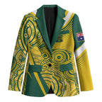 Australia Custom Indigenous Blazer WC2026 Socceroos Aboriginal Arts - Aussie Hoodie
