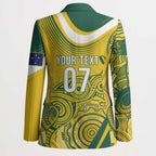 Australia Custom Indigenous Blazer WC2026 Socceroos Aboriginal Arts - Aussie Hoodie