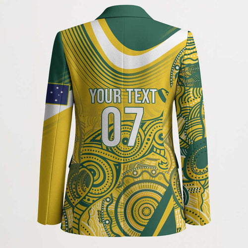 Australia Custom Indigenous Blazer WC2026 Socceroos Aboriginal Arts - Aussie Hoodie