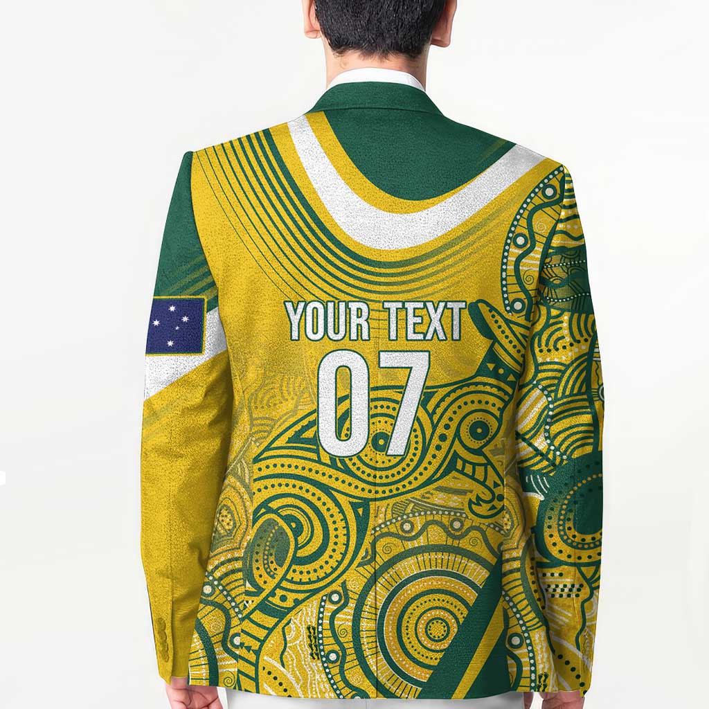 Australia Custom Indigenous Blazer WC2026 Socceroos Aboriginal Arts - Aussie Hoodie