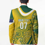 Australia Custom Indigenous Blazer WC2026 Socceroos Aboriginal Arts - Aussie Hoodie