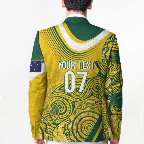 Australia Custom Indigenous Blazer WC2026 Socceroos Aboriginal Arts - Aussie Hoodie