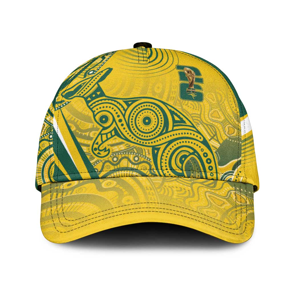 Australia Custom Indigenous Classic Cap WC2026 Socceroos Aboriginal Arts - Aussie Hoodie