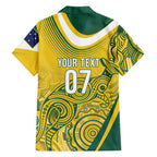 Australia Custom Indigenous Hawaiian Shirt WC2026 Socceroos Aboriginal Arts - Aussie Hoodie