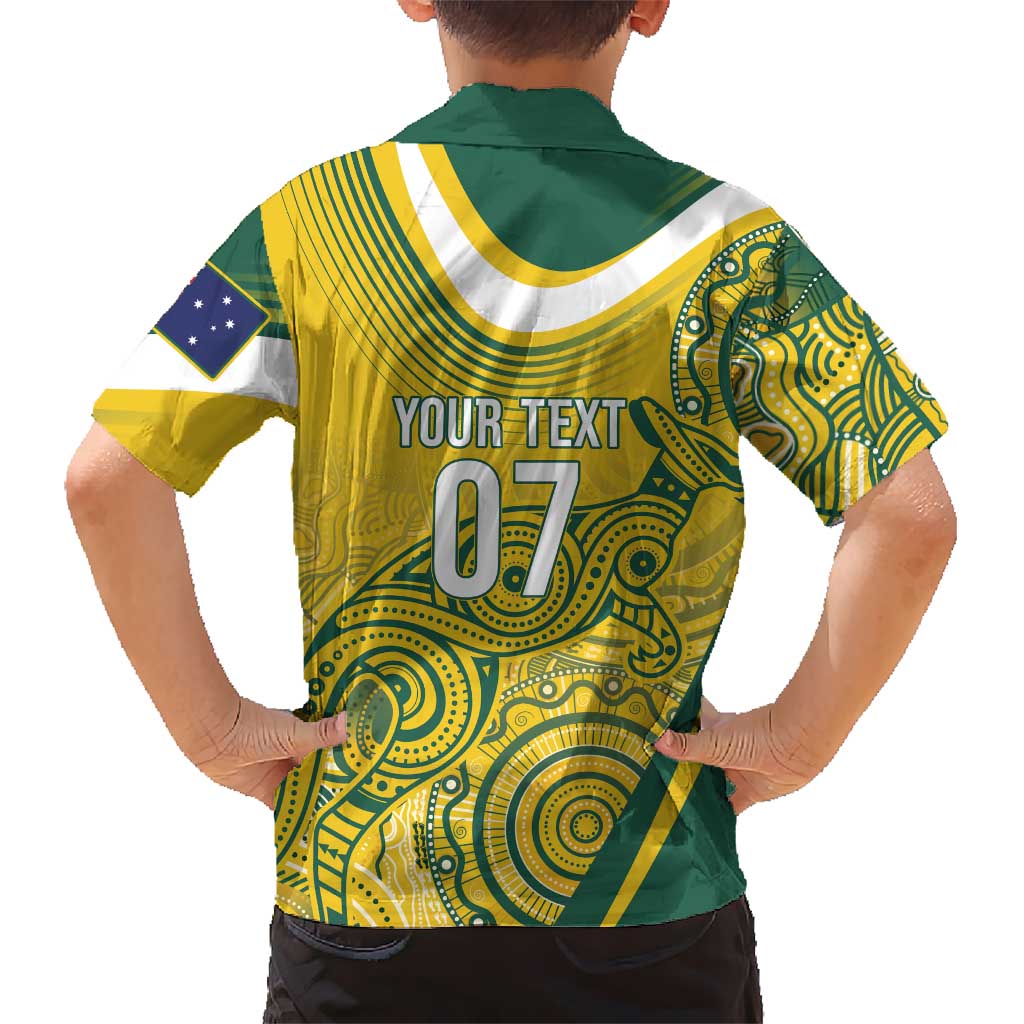 Australia Custom Indigenous Hawaiian Shirt WC2026 Socceroos Aboriginal Arts - Aussie Hoodie