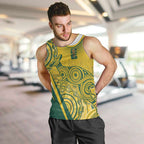 Australia Custom Indigenous Men Tank Top WC2026 Socceroos Aboriginal Arts - Aussie Hoodie