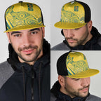 Australia Custom Indigenous Mesh Trucker Cap WC2026 Socceroos Aboriginal Arts - Aussie Hoodie