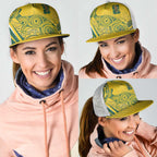 Australia Custom Indigenous Mesh Trucker Cap WC2026 Socceroos Aboriginal Arts - Aussie Hoodie