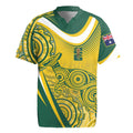 Australia Custom Indigenous Rugby Jersey WC2026 Socceroos Aboriginal Arts - Aussie Hoodie