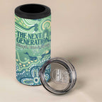 NAIDOC Week 2025 4 in 1 Can Cooler Tumbler Pastel Ocean Aboriginal Art