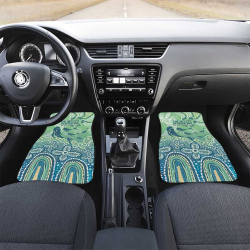 NAIDOC Week 2025 Car Mats Pastel Ocean Aboriginal Art