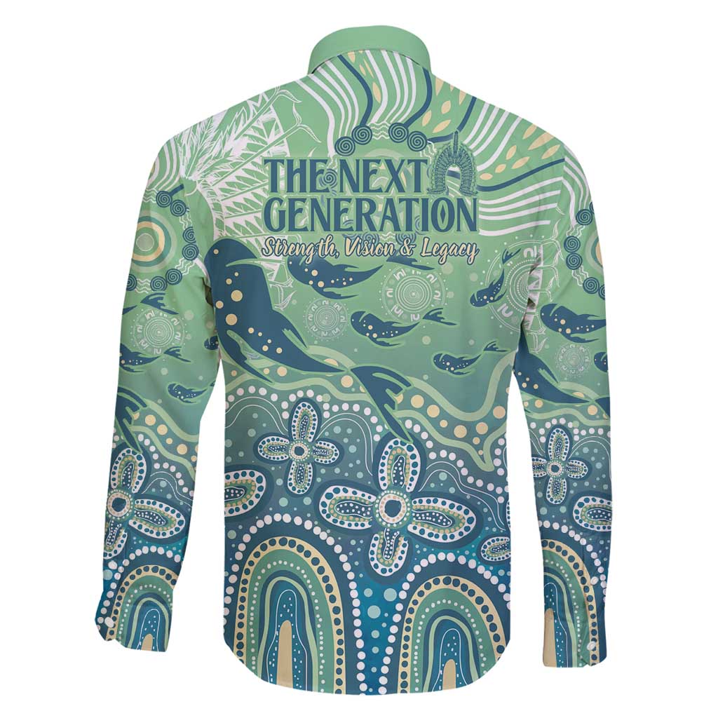 NAIDOC Week 2025 Family Matching Mermaid Dress and Hawaiian Shirt Pastel Ocean Aboriginal Art