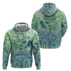 NAIDOC Week 2025 Hoodie Pastel Ocean Aboriginal Art