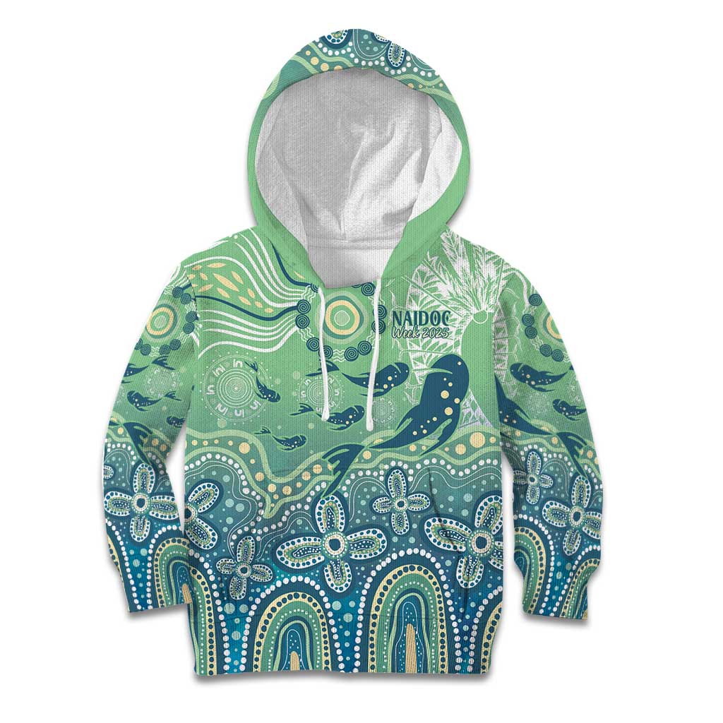 NAIDOC Week 2025 Kid Hoodie Pastel Ocean Aboriginal Art
