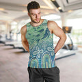 NAIDOC Week 2025 Men Tank Top Pastel Ocean Aboriginal Art