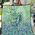 NAIDOC Week 2025 Quilt Pastel Ocean Aboriginal Art
