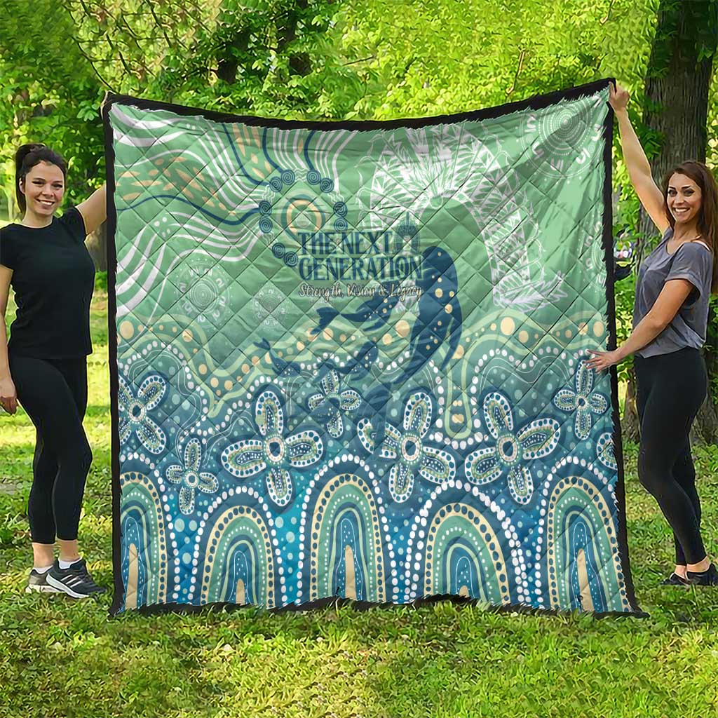 NAIDOC Week 2025 Quilt Pastel Ocean Aboriginal Art