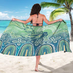 NAIDOC Week 2025 Sarong Pastel Ocean Aboriginal Art