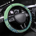 NAIDOC Week 2025 Steering Wheel Cover Pastel Ocean Aboriginal Art