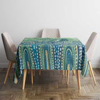 NAIDOC Week 2025 Tablecloth Pastel Ocean Aboriginal Art
