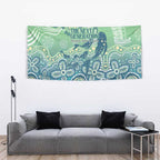 NAIDOC Week 2025 Tapestry Pastel Ocean Aboriginal Art