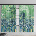 NAIDOC Week 2025 Window Curtain Pastel Ocean Aboriginal Art