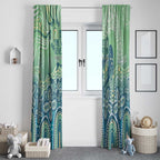 NAIDOC Week 2025 Window Curtain Pastel Ocean Aboriginal Art