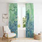 NAIDOC Week 2025 Window Curtain Pastel Ocean Aboriginal Art