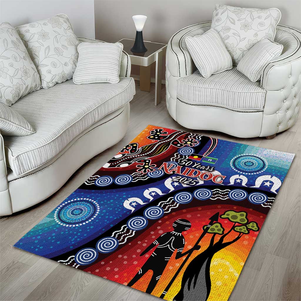 Honoring 50 Years NAIDOC Week 2025 Area Rug