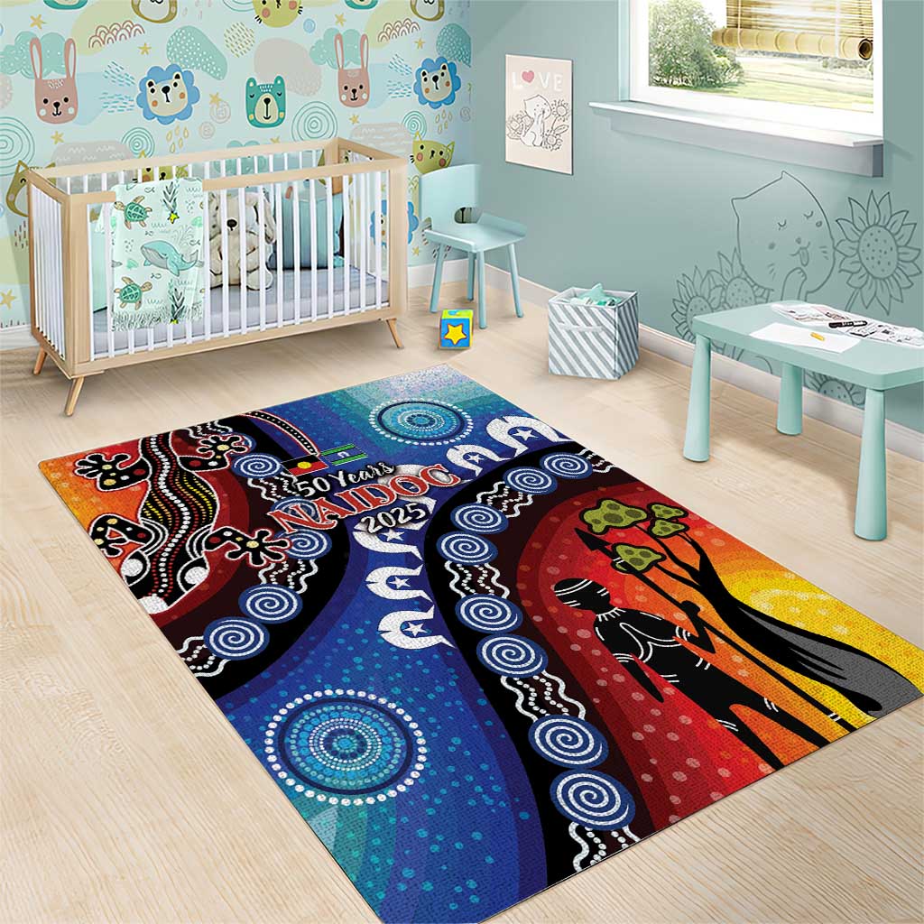 Honoring 50 Years NAIDOC Week 2025 Area Rug