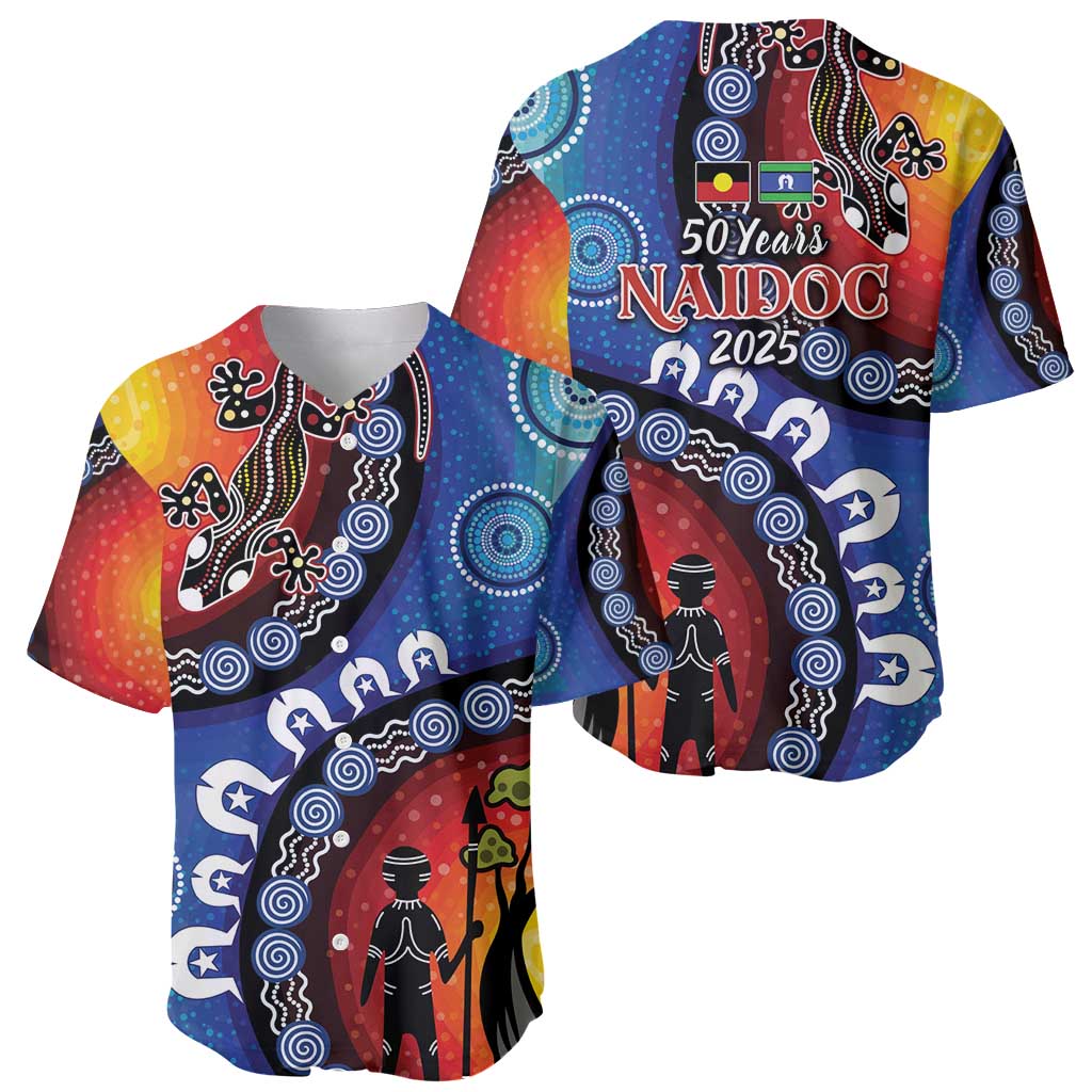 Honoring 50 Years NAIDOC Week 2025 Baseball Jersey