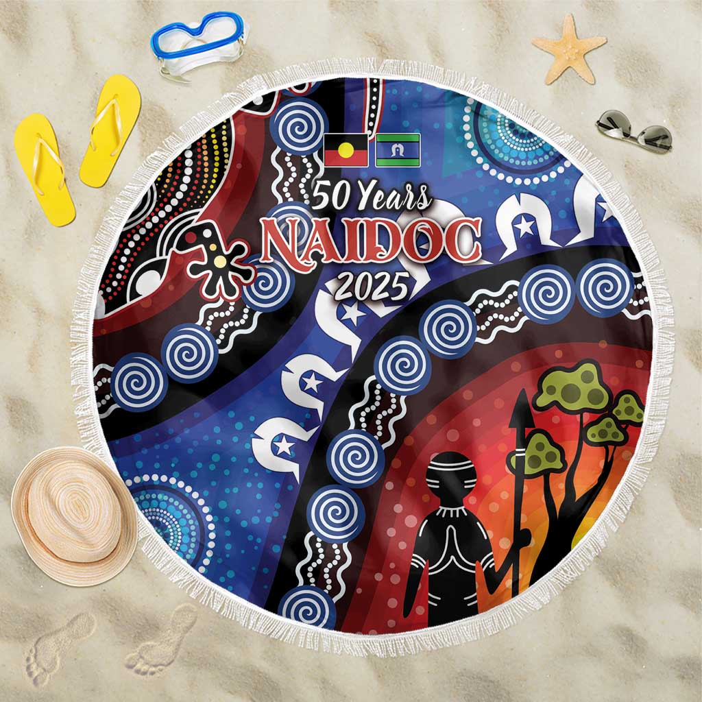 Honoring 50 Years NAIDOC Week 2025 Beach Blanket