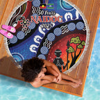Honoring 50 Years NAIDOC Week 2025 Beach Blanket