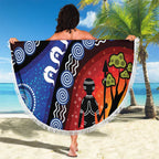 Honoring 50 Years NAIDOC Week 2025 Beach Blanket