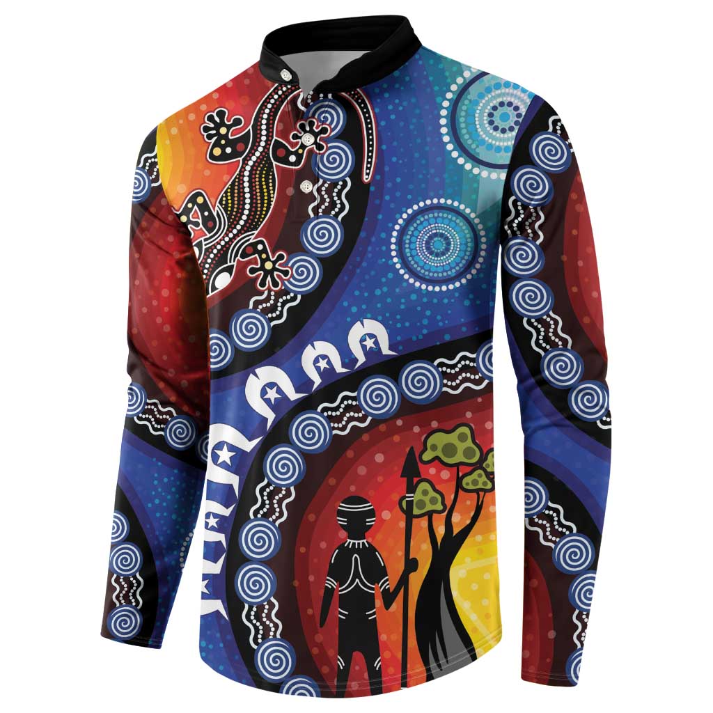 Honoring 50 Years NAIDOC Week 2025 Button Sweatshirt