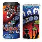 Honoring 50 Years NAIDOC Week 2025 4 in 1 Can Cooler Tumbler