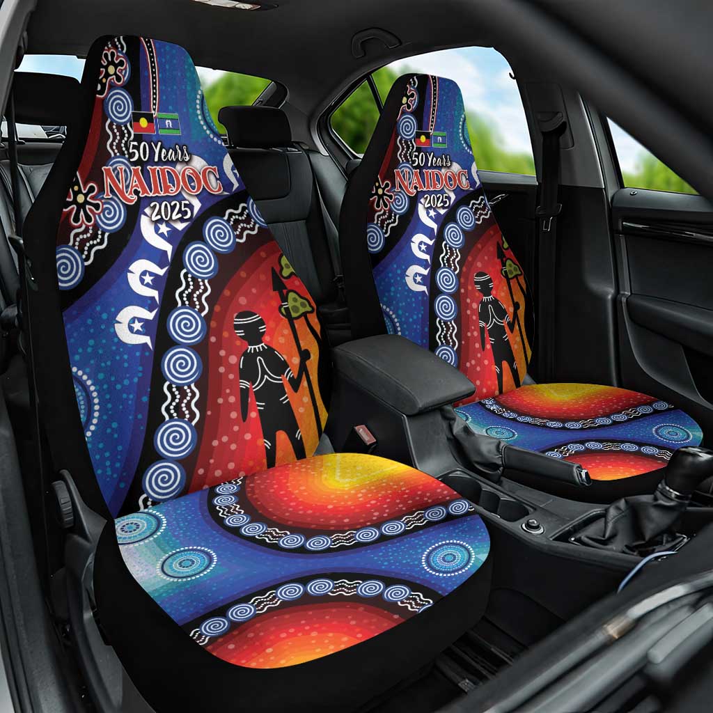 Honoring 50 Years NAIDOC Week 2025 Car Seat Cover
