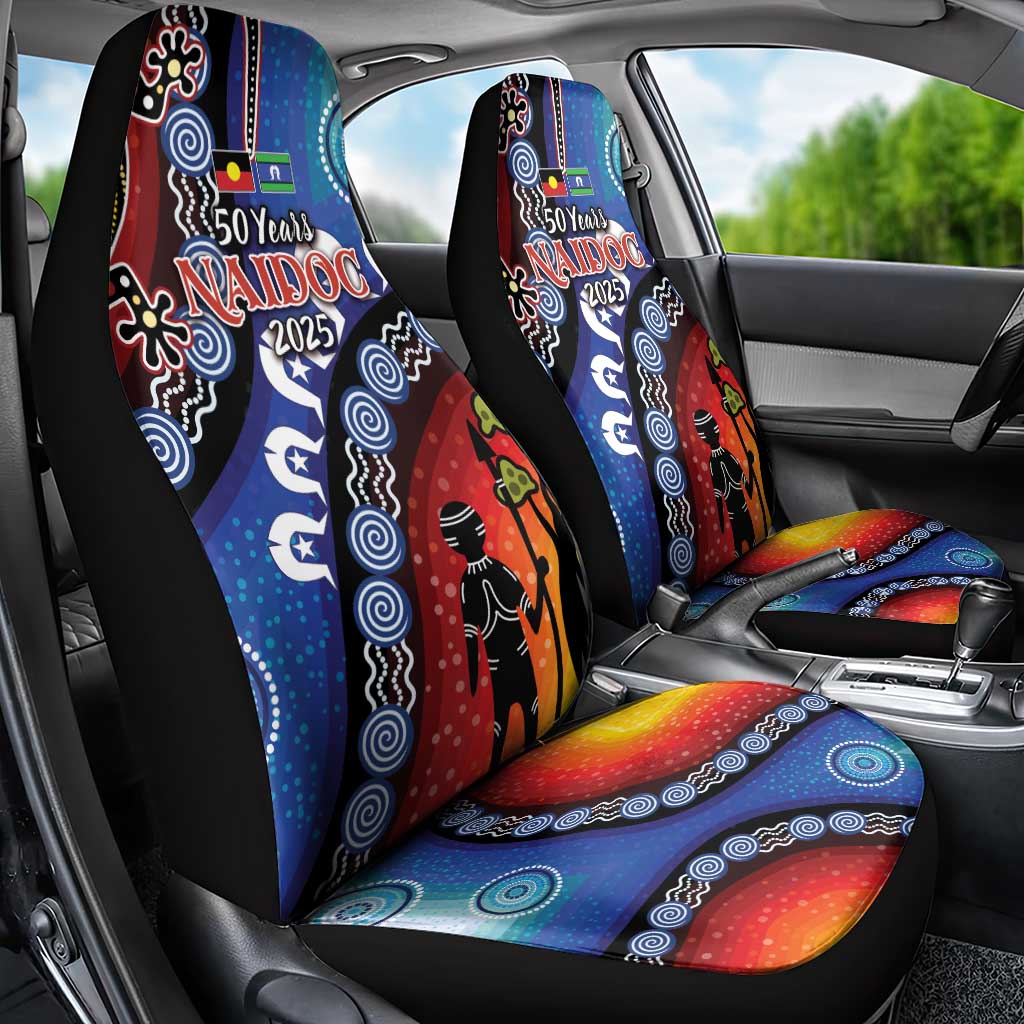 Honoring 50 Years NAIDOC Week 2025 Car Seat Cover