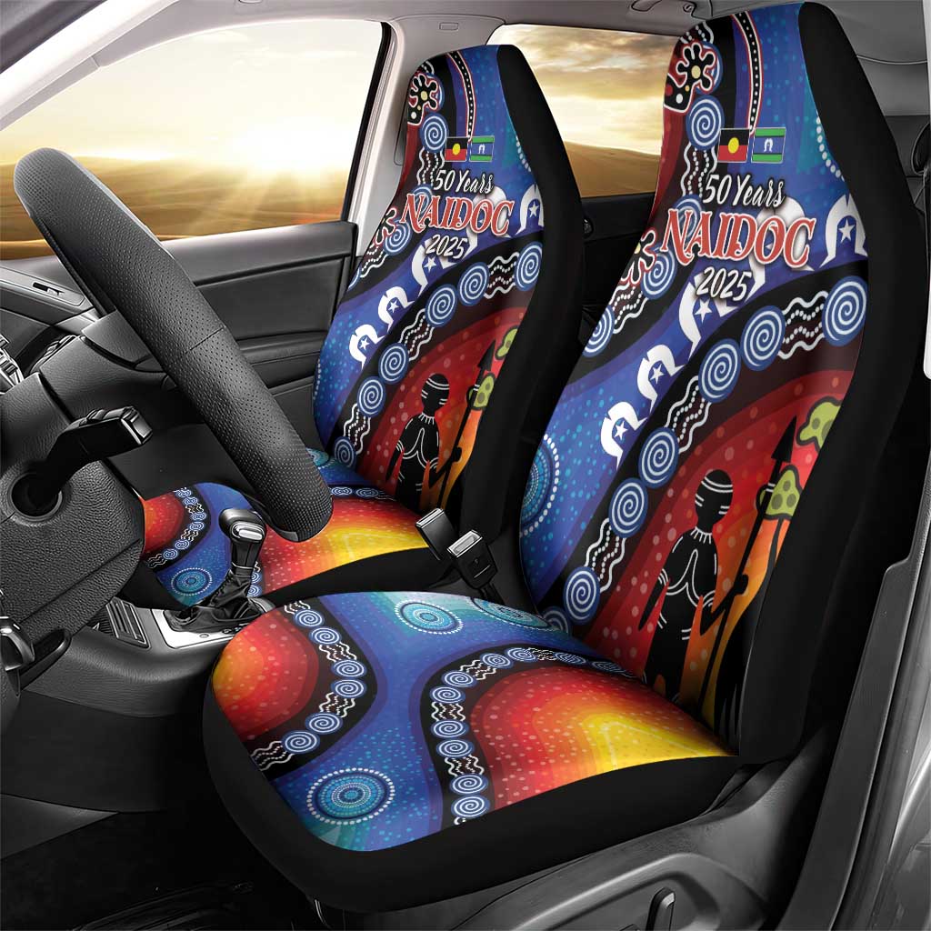 Honoring 50 Years NAIDOC Week 2025 Car Seat Cover