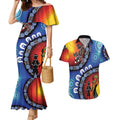 Honoring 50 Years NAIDOC Week 2025 Couples Matching Mermaid Dress and Hawaiian Shirt