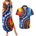 Honoring 50 Years NAIDOC Week 2025 Couples Matching Summer Maxi Dress and Hawaiian Shirt