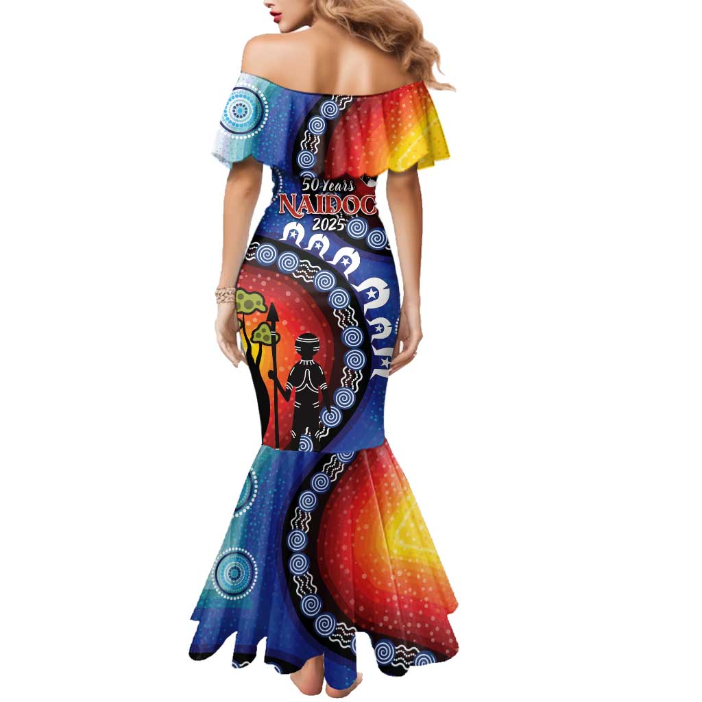 Honoring 50 Years NAIDOC Week 2025 Family Matching Mermaid Dress and Hawaiian Shirt