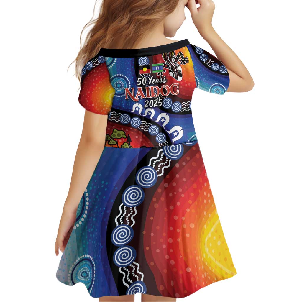 Honoring 50 Years NAIDOC Week 2025 Family Matching Off Shoulder Maxi Dress and Hawaiian Shirt