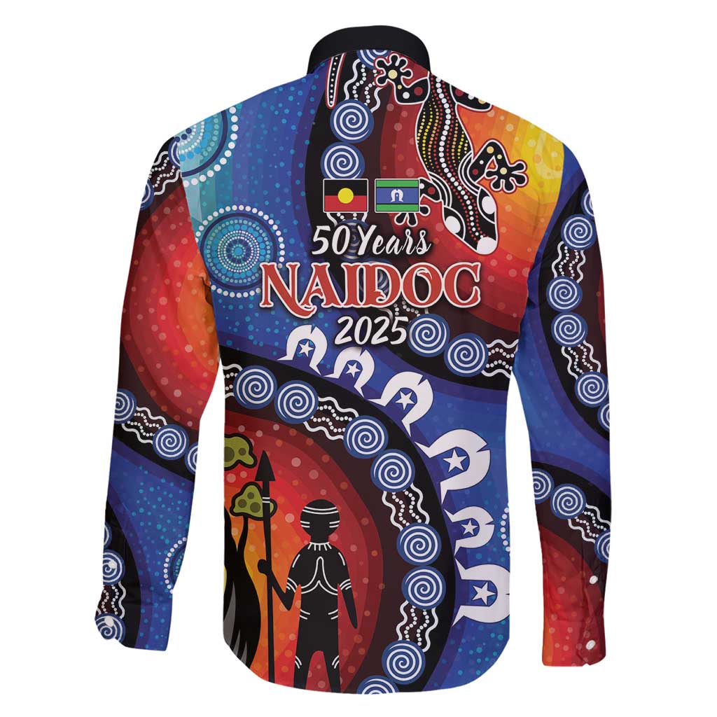 Honoring 50 Years NAIDOC Week 2025 Family Matching Off Shoulder Maxi Dress and Hawaiian Shirt