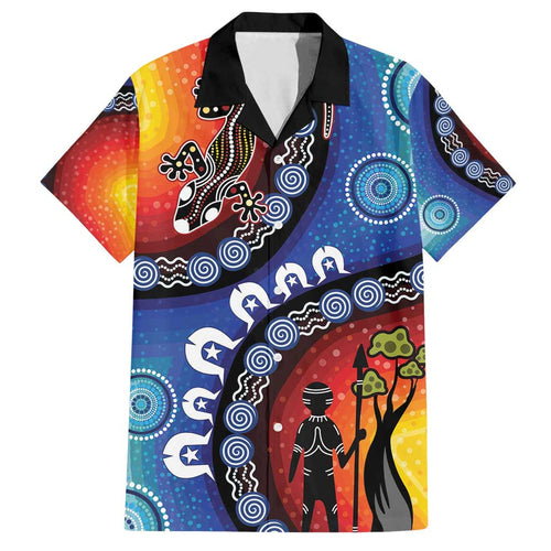 Honoring 50 Years NAIDOC Week 2025 Family Matching Summer Maxi Dress and Hawaiian Shirt